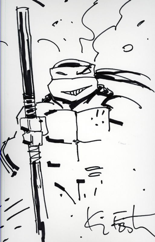 Teenage Mutant Ninja Turtles DONATELLO by Kevin Eastman, in AKA Rick's ...