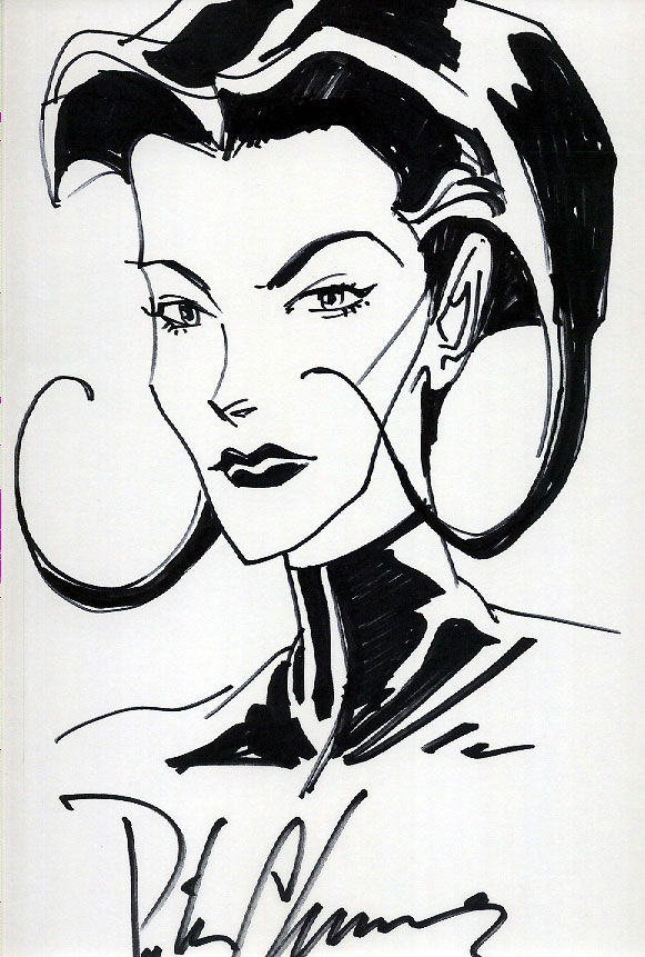 AEON FLUX (Charlize Theron) by PETER CHUNG, in AKA Rick's STAR WHORES ...