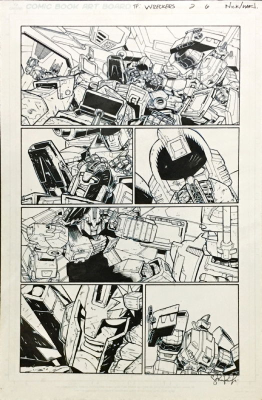 Transformers Last stand of the Wreckers 2 Pg 6, in Robyn Y's Published ...