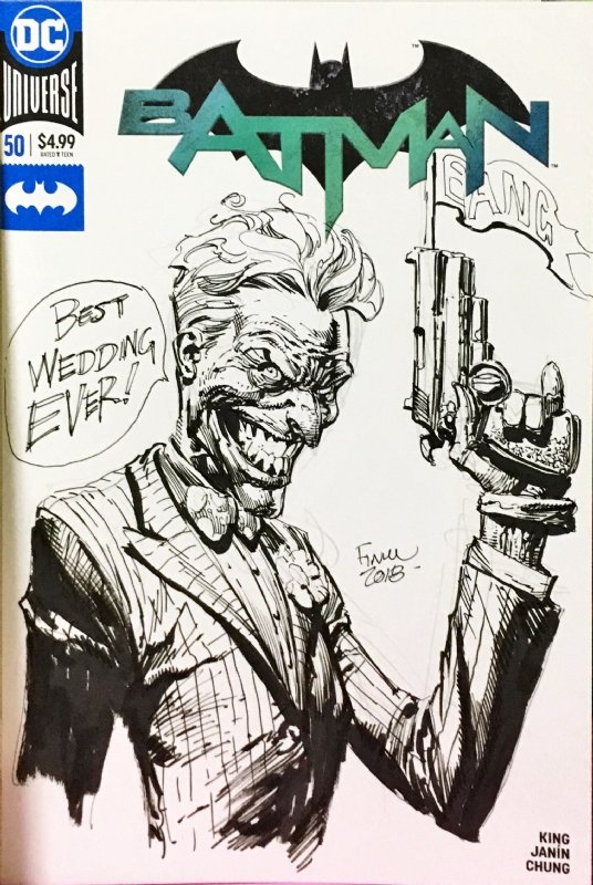 Joker, in Robyn Y's Misc Sketch Covers Comic Art Gallery Room