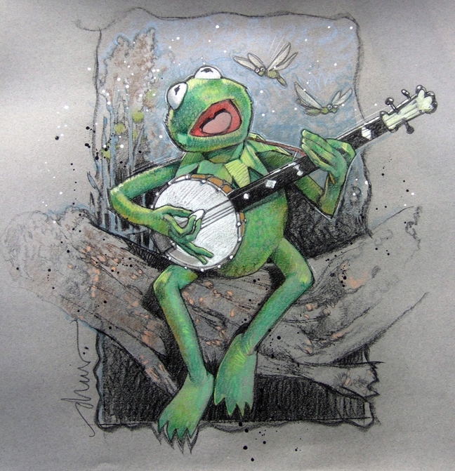 Kermit the Frog Comic Art