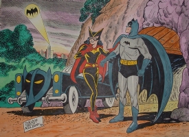 Batman and Batwoman, Comic Art