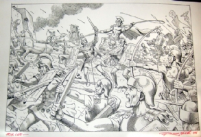Roman Soldiers Toy Ad 2008, Comic Art