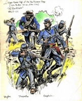 Union Soldiers Comic Art