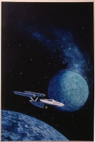 Star Trek 4 Cover from the Blish Adaptations, Comic Art