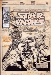 Star Wars Weekly #62 Cover, Comic Art