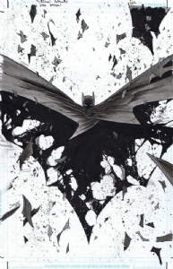 All-Star Batman #5 Cover, Comic Art