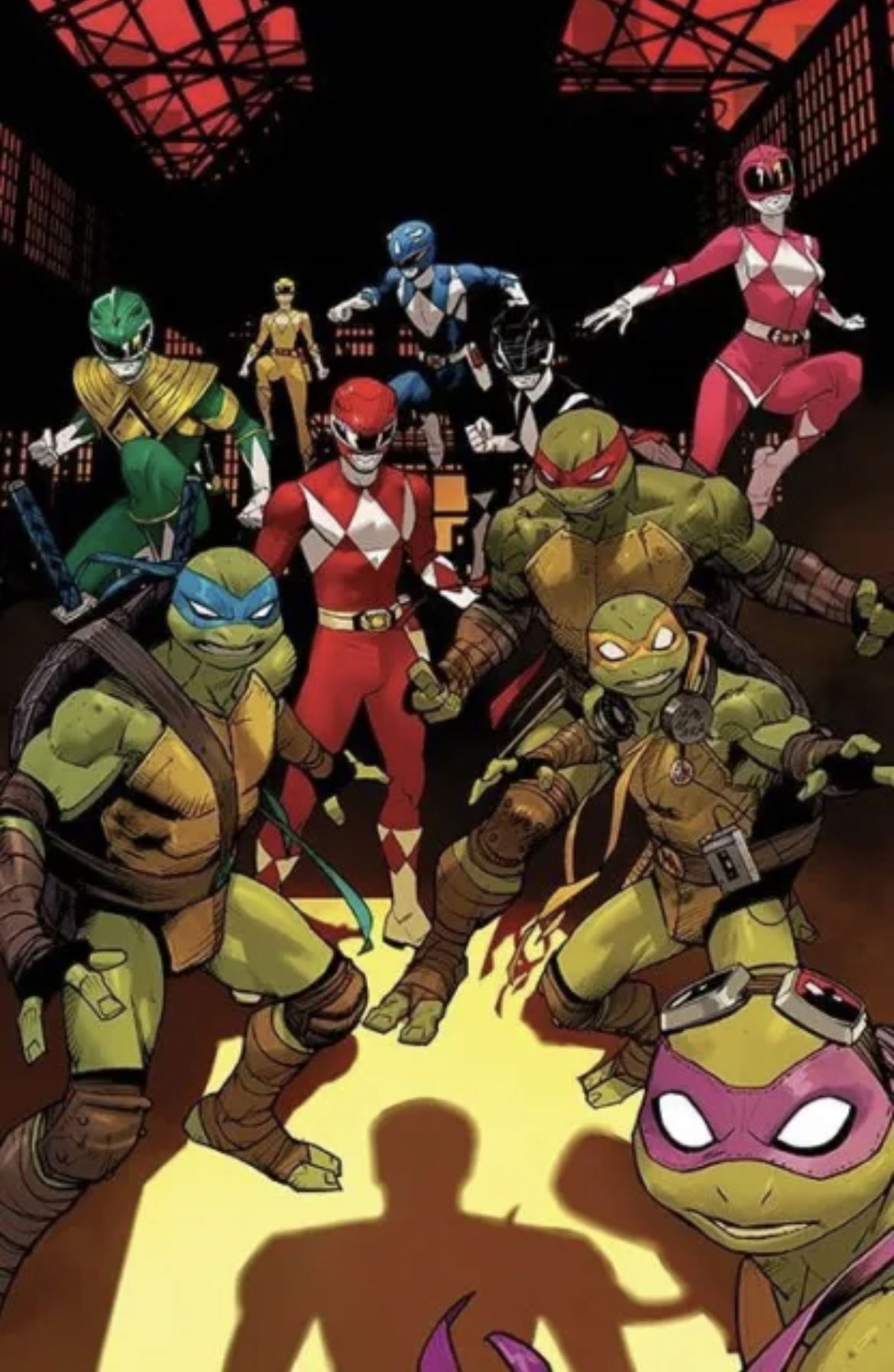 Power Rangers Teenage Mutant Ninja Turtles 2 2 By Dan Mora In Jp Crushers Dan Mora Art