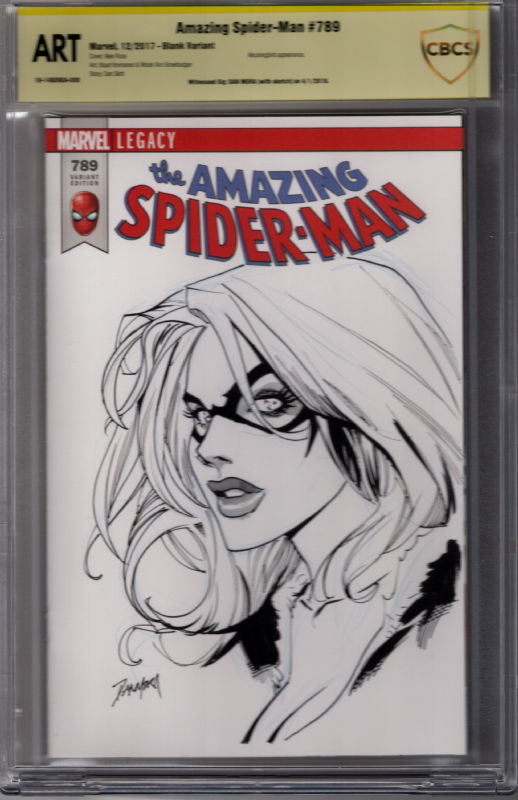 Black Cat sketch cover by Dan Mora, in JP Crusher's Dan Mora Art Comic ...