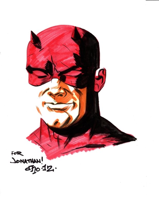 Michael Cho Daredevil, in JP Crusher's Marvel Artwork Comic Art Gallery ...