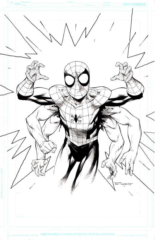 Six-Arm Spidey by Art Thibert, in JP Crusher's Spider-Man Comic Art ...