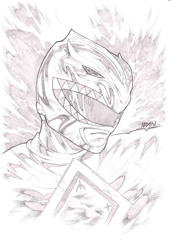 Learn How to Draw Green Ranger from Power Rangers Power Rangers Step by  Step  Drawing Tutorials