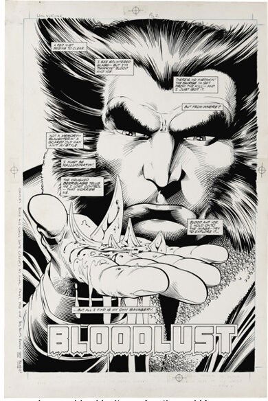 Wolverine Bloodlust pg 2 Alan Davis and Paul Neary