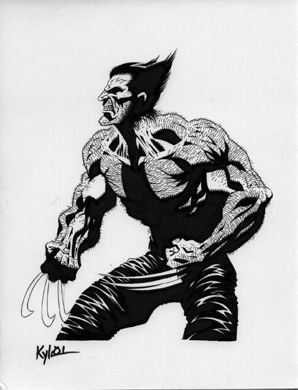 Wolverine by Kyle Hotz, in Sven-Hendrik M's Wolverine Comic Art Gallery ...