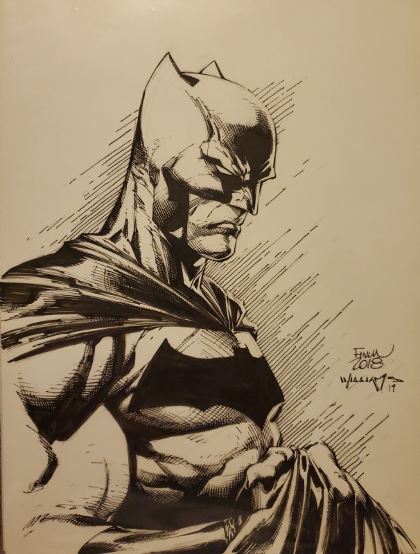 Batman , in Christian San Jose's Sketch covers, sketches, sketchbook, and  commissions Comic Art Gallery Room
