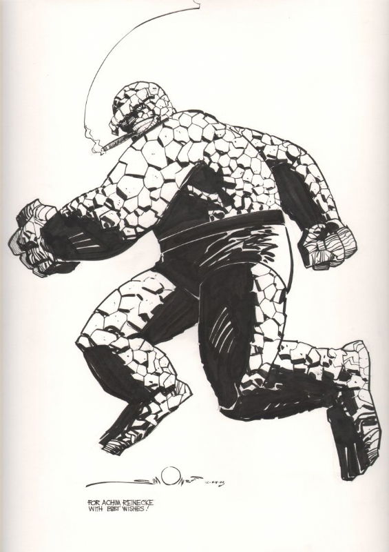 The Thing-Walter Simonson, in Achim Reinecke's Simonson, 