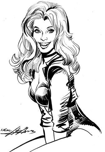 Black Canary by Neal Adams w / Cory Adams, in Will K's Black Canary ...