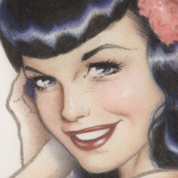 Bettie Mae Page by Dave Stevens, in Will K's The Permanent Collection