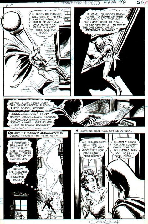 Brave & Bold 94 ( w / Teen Titans ) p 16 by Cardy, in Will K's