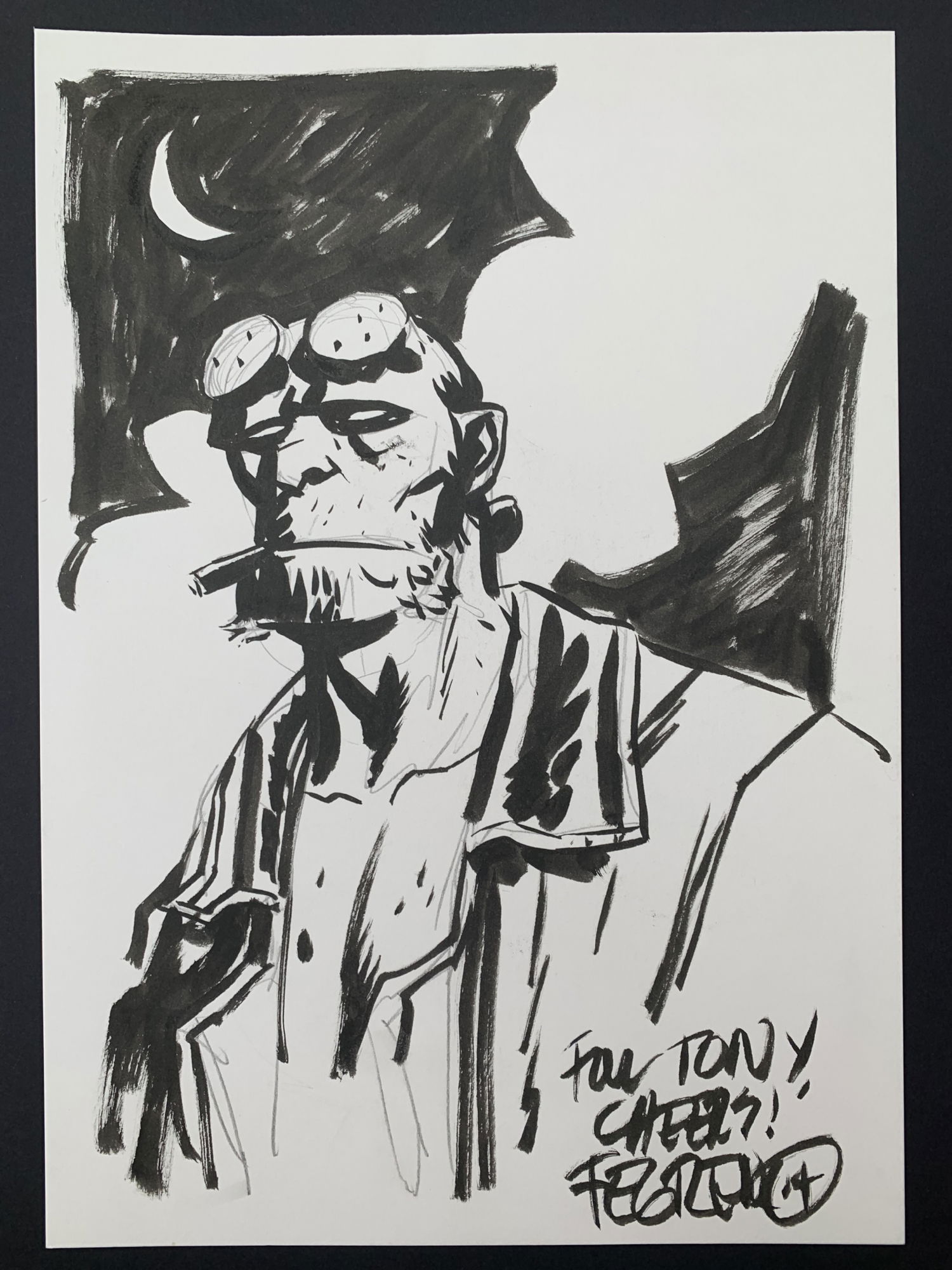 “Hellboy” - Duncan Fegredo, in James Griffin's General Comic Art ...