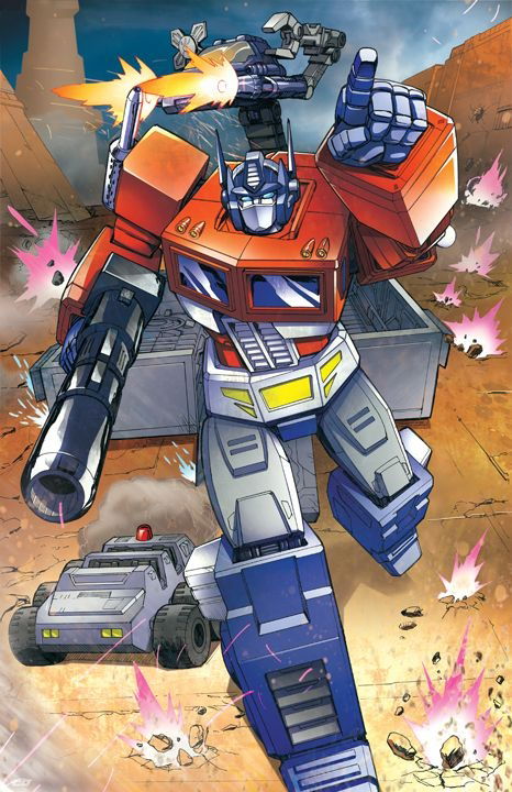 Transformers Optimus Prime transformation sequence., in Quint U's ...