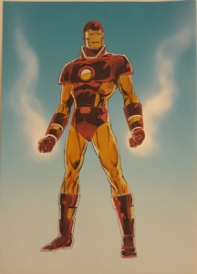 Iron Man Try-Out Art by Kevin Hopgood Comic Art