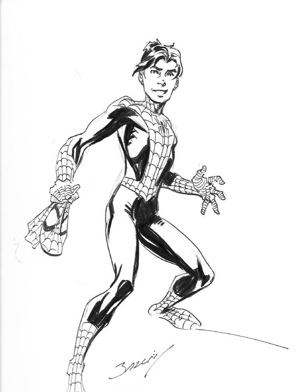 Peter Parker Spider-man by Mark Bagley, in Ryan Hookano's Commissioned ...