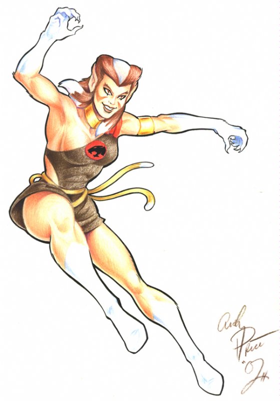Pumyra of Thundercats, in Andy Color art Comic Gallery