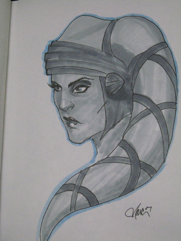 Aayla Secura (Star Wars) by Marc Wolfe, in Justin D's Star Wars Comic ...