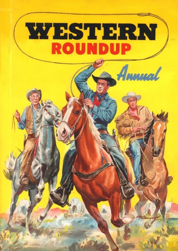 HOWARTH - Western Roundup Annual cover - 1958, in Steven Taylor's ...