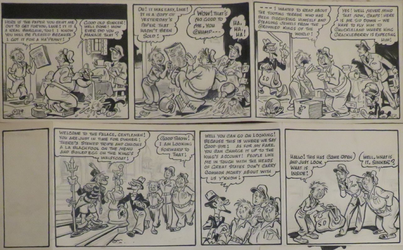 Roy Wilson - Hook, Line & Sinker - Wonder comic 29 MAR 1952, in