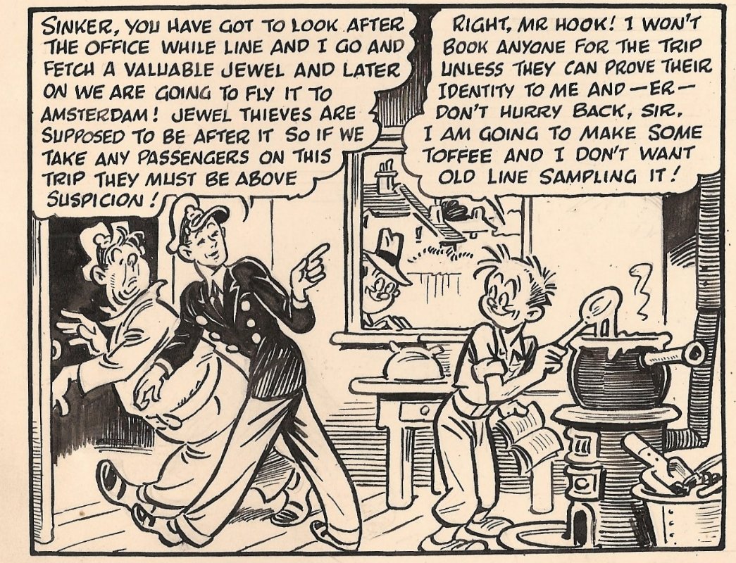 Roy Wilson, Roy - Hook, Line and Sinker (Wonder comic), in Steven