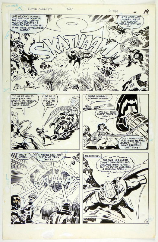 SUPER POWERS #3 PAGE 6 ( JACK KIRBY ), in ComicLINK.Com Auctions's ...