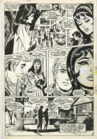 OUR LOVE STORY #1 PAGE ( 1969, DON HECK & JOHN ROMITA ) MARY JANE WATSON LOOK-ALIKE Comic Art