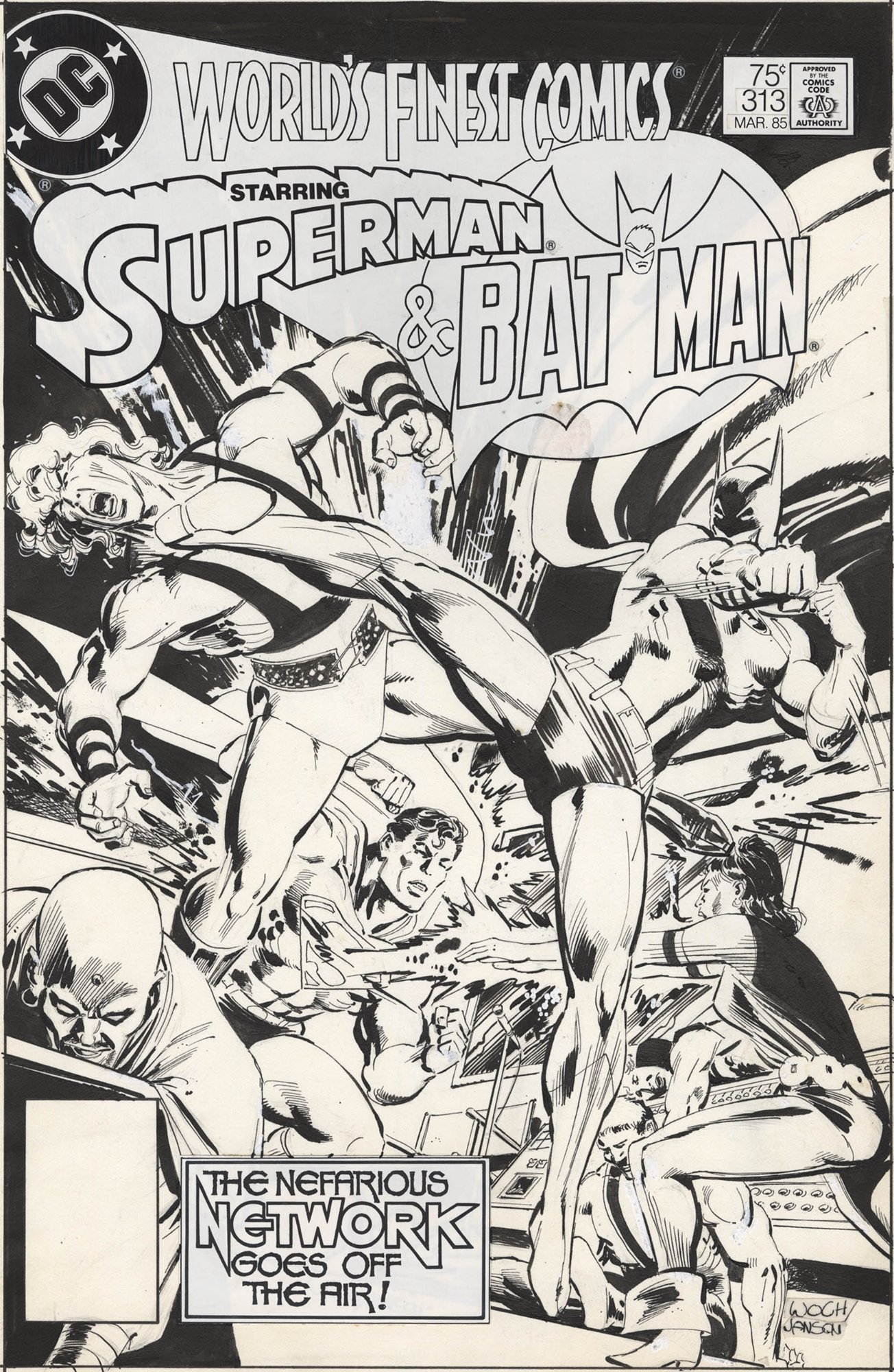JIM LEE & SCOTT WILLIAMS JUSTICE LEAGUE #10 PAGE 8 SPLASH (LARGE BATMAN  IMAGE & TEAM SHOT!), in ComicLINK.Com Auctions's CLOSED FOCUSED AUCTION  HIGHLIGHTS - 1/2023 Comic Art Gallery Room