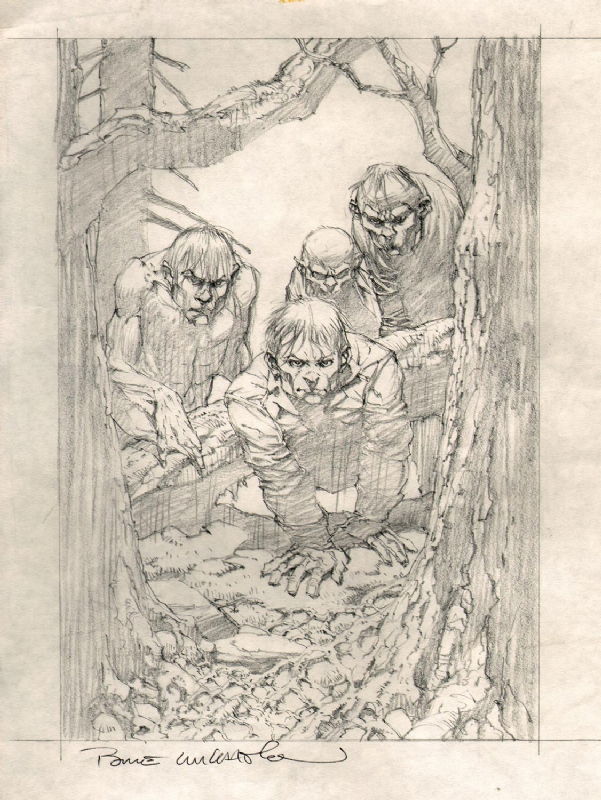 BERNIE WRIGHTSON CARD ART, in ComicLINK.Com Auctions's CLOSED FEATURED ...