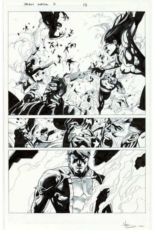 Secret Invasion 7, Page 17. Noh-Varr arrives. This fight is over! , in ...