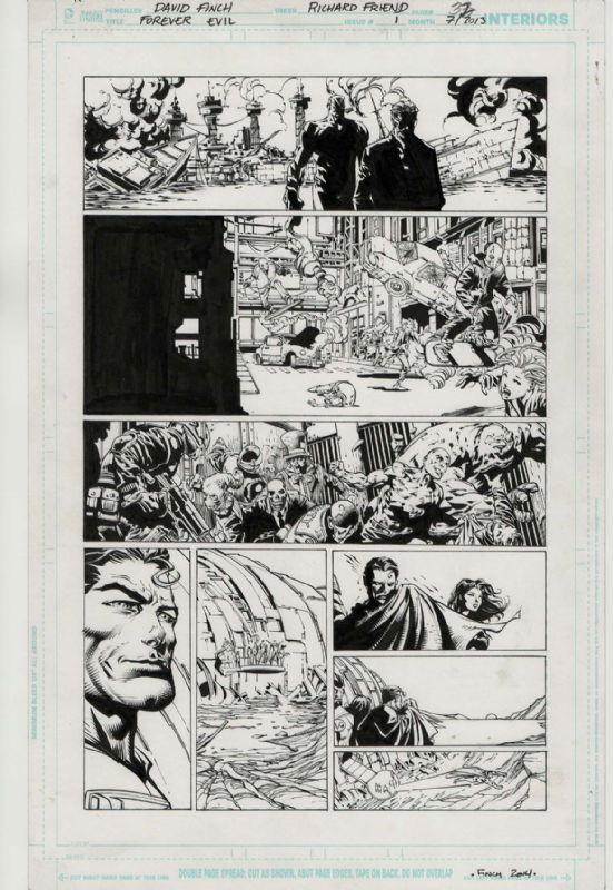 Forever Evil 1 page 31. “Aeternus Malum” “Forever Evil”, in Mike ...