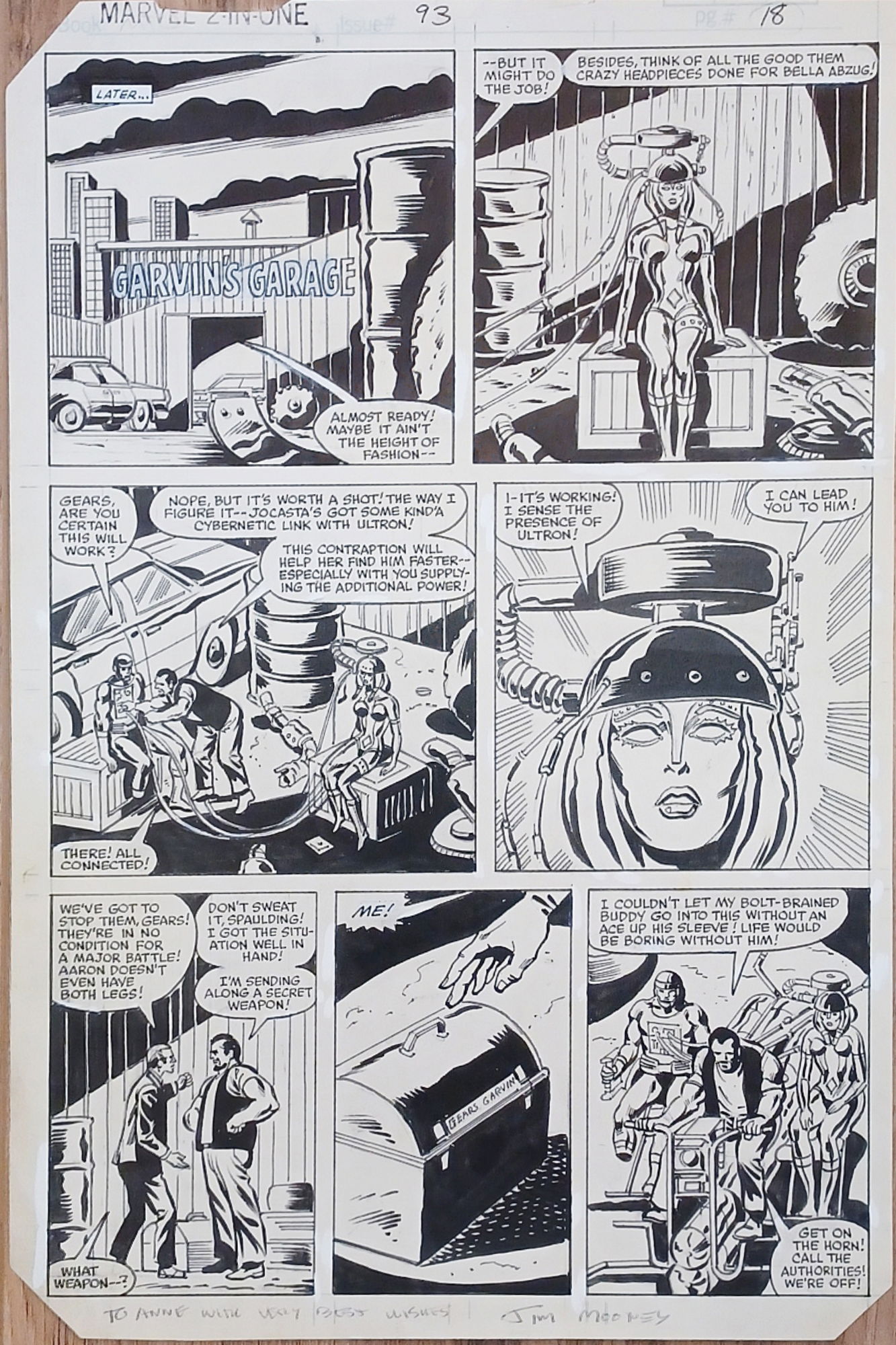 Marvel Two-in-One 93 p 18 - Wilson and Roussos, in Christopher Daley's ...