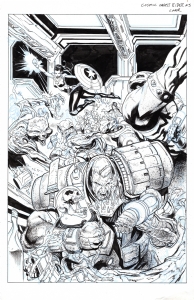 Cosmic Ghost Rider #3 Cover Comic Art
