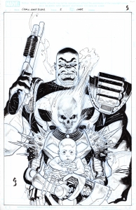 Cosmic Ghost Rider #5 Cover Comic Art