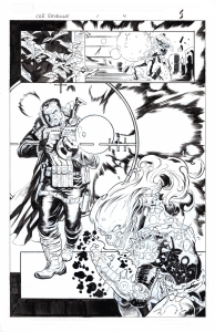 Revenge of the Cosmic Ghost Rider #1  Semper Fight  Short, Page 4 Comic Art
