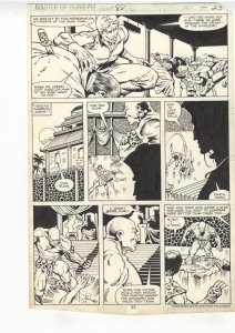 Master of Kung Fu #84 pg 23 Comic Art