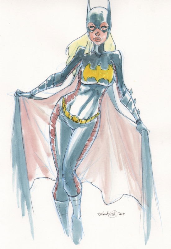 Stephanie Brown Batgirl By Talent Caldwell In Steve Pieper S Stephanie