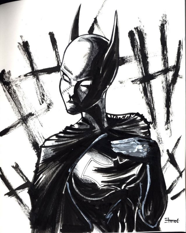 Cassandra Cain Batgirl By Chris Ehnot In Steve Piepers Cassandra Cain Comic Art Gallery Room 0764