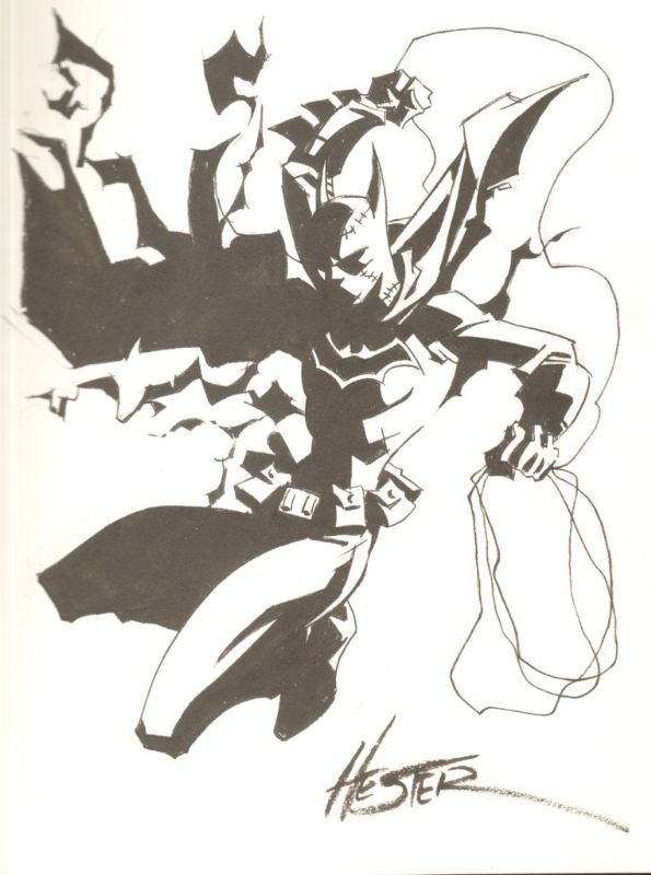 Cassandra Cain Batgirl By Phil Hester In Steve Piepers Cassandra Cain Comic Art Gallery Room 1382