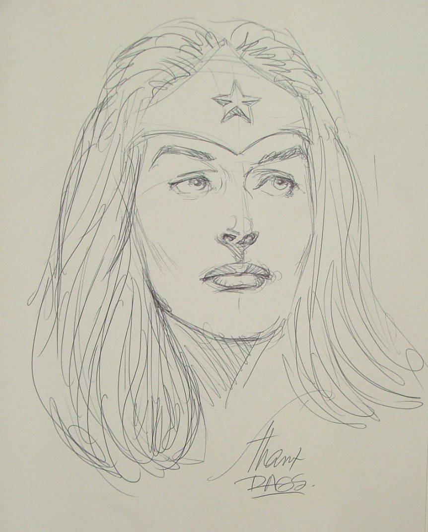 Wonder Woman by Rags Morales, in Scott Bono's Comic-Con 2004 Comic Art ...