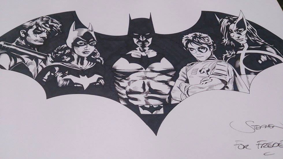 bat family by stephen mooney, in ethan fr's commission Comic Art ...