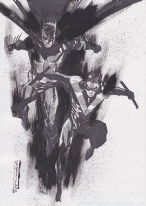 batman nightwing by agustin padilla Comic Art