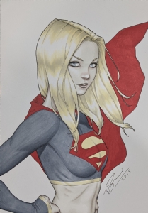 Supergirl by Sami Basri Comic Art